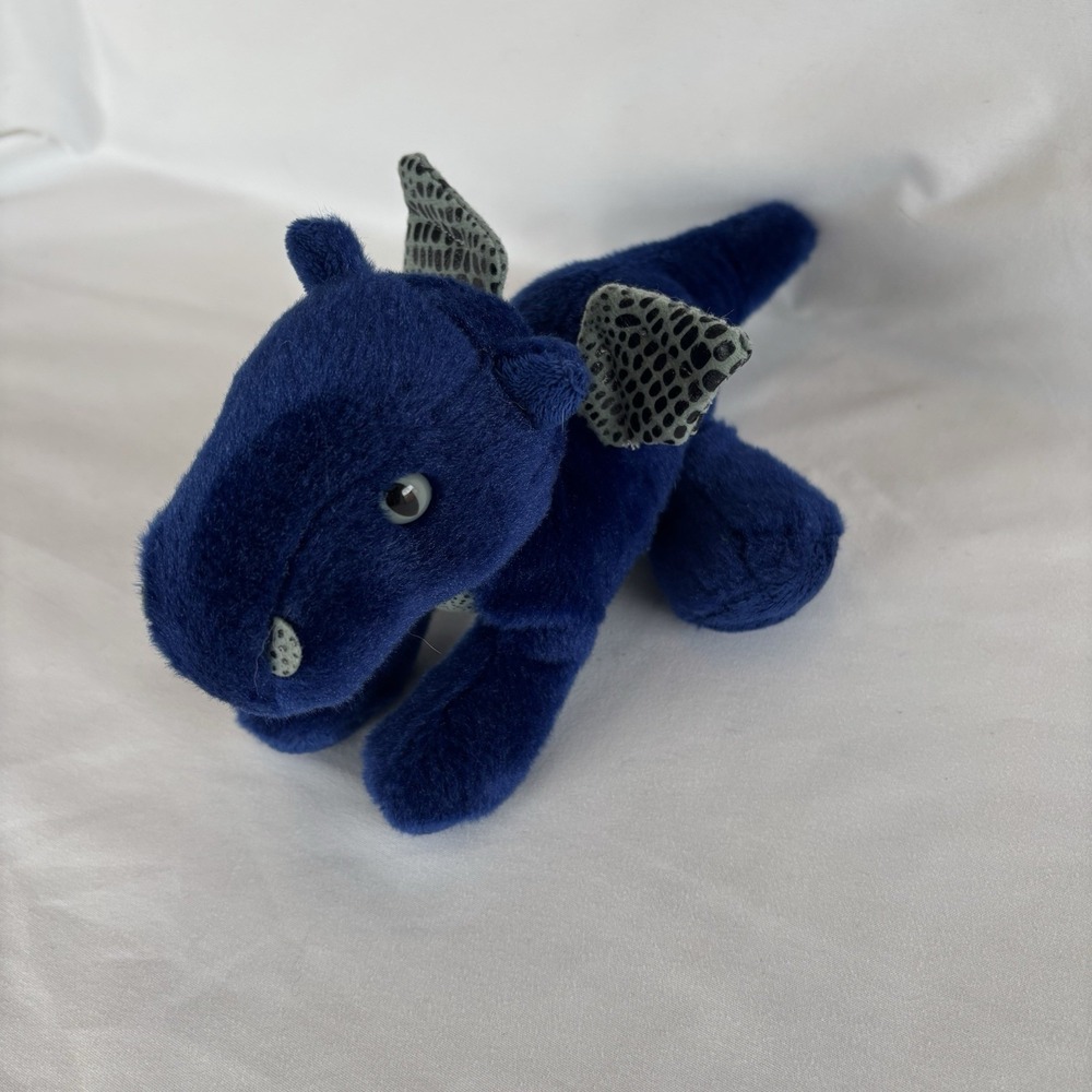 Aurora World Plush‎ - Mini Flopsie - SAPPHIRE DRAGON (8 inch) - New Stuffed Toy